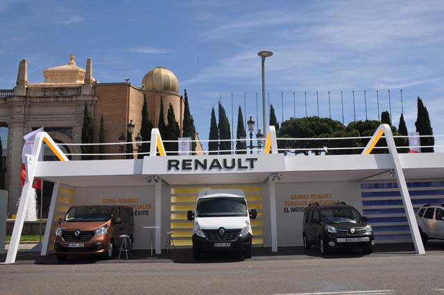La muestra de Renault en el Salón del Automóvil de Barcelona.